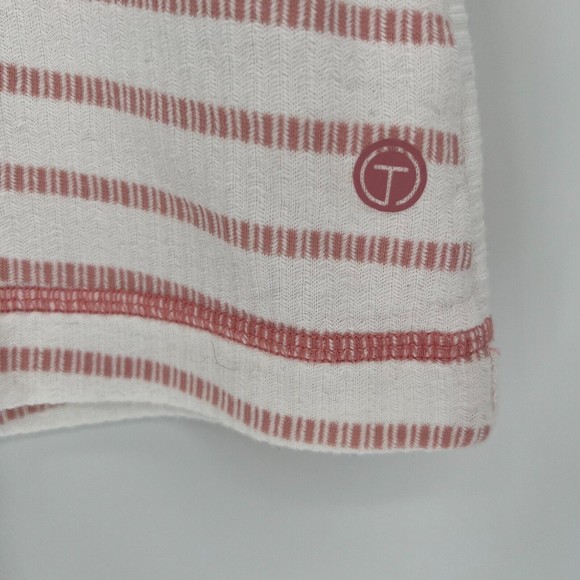 T by Talbots Striped Short Sleeve Shirts Casual Top White Plus Size 3X *Lot of 2 - Picture 3 of 14